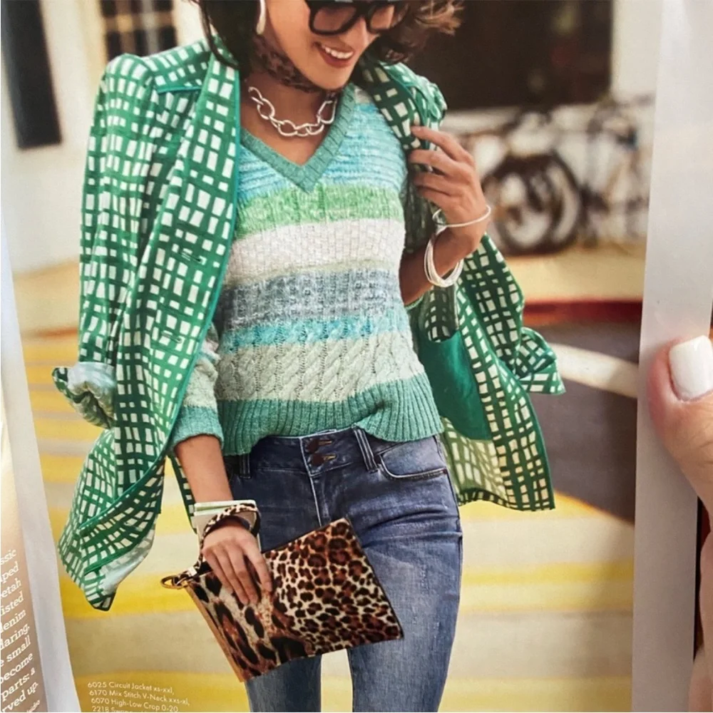 Cabi Circuit Jacket Green Size Medium - Picture 11 of 15